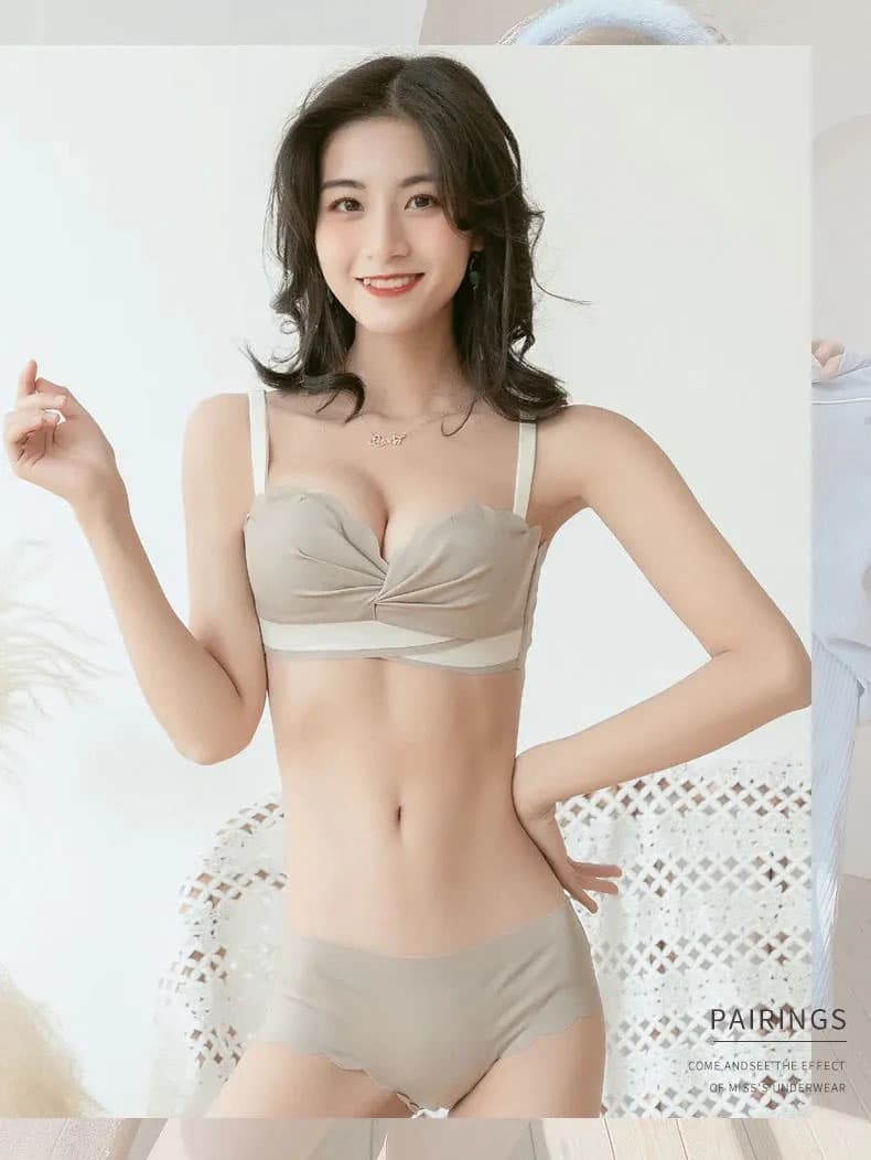 French Style Strapless Bralette Underwear