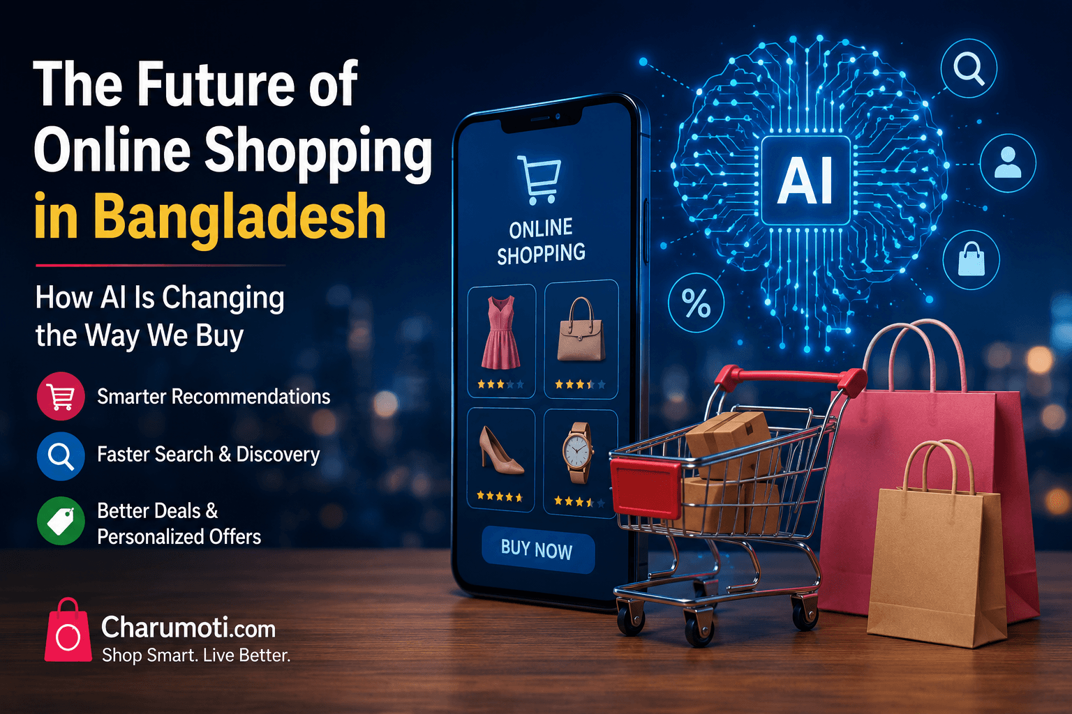 The Future of Online Shopping in Bangladesh: How AI Is Changing the Way We Buy