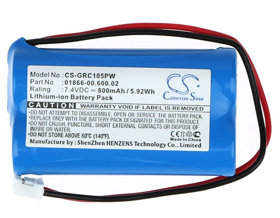 Cameron Sino 800mAh replacement battery for Gardena C1060 plus Solar timer.