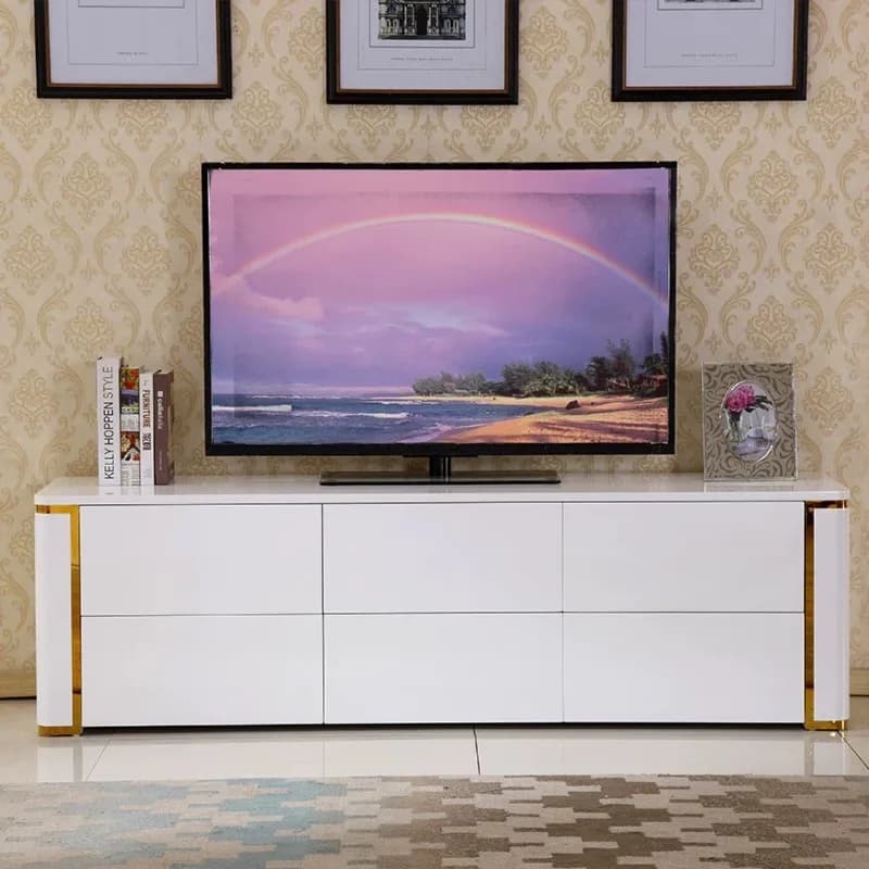Bedroom TV cabinet, modern light luxury dining side cabinet, model room, entrance cabinet, heightened TV cabinet
