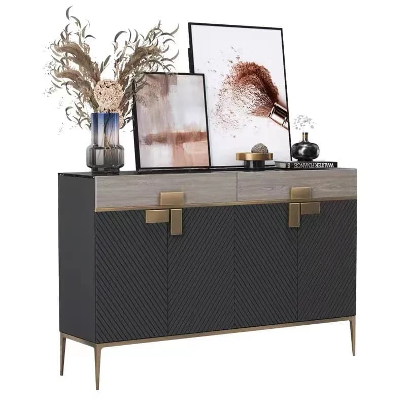 Simple entrance cabinet, foyer partition decorative cabinet, living room wall locker