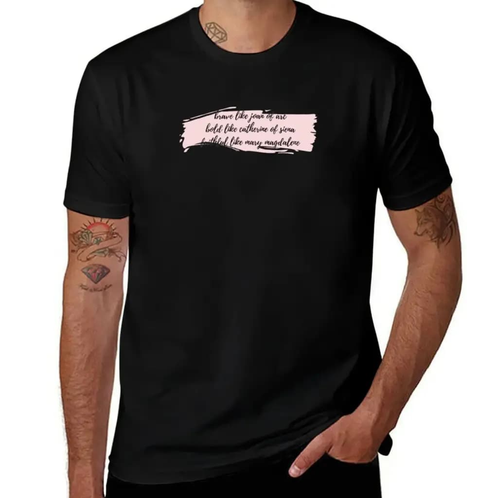 Brave, Bold, and Faithful - Simply Erin Grace T-Shirt Lightweight Print T-Shirt