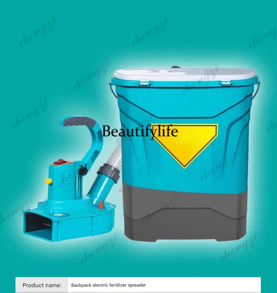 81Backpack automatic fertilizer spreader fertilizer machine multifunctional new electric fertilizer spreader agricultural seeder
