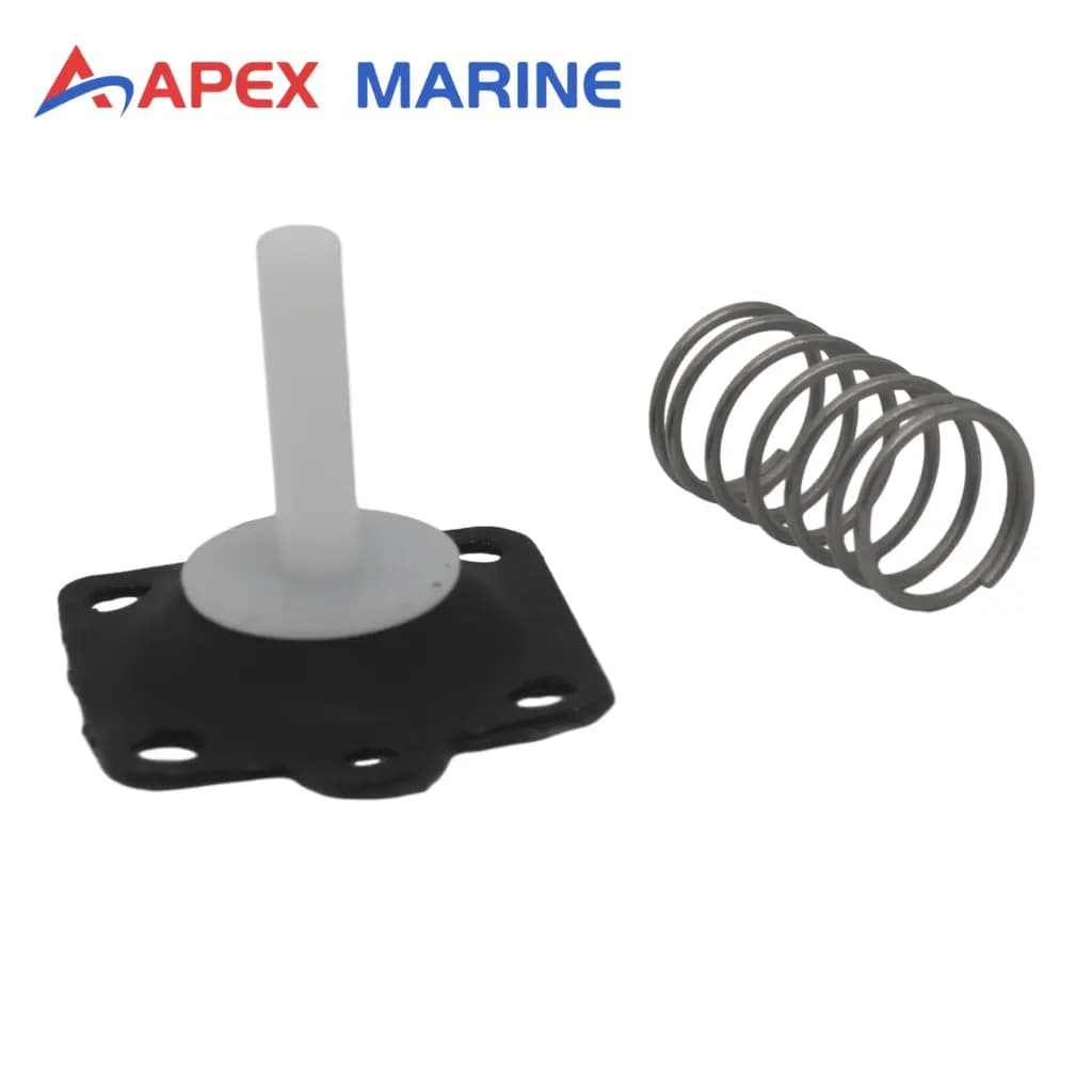 Fuel pump repair kit components for Mercury outboard boat engines